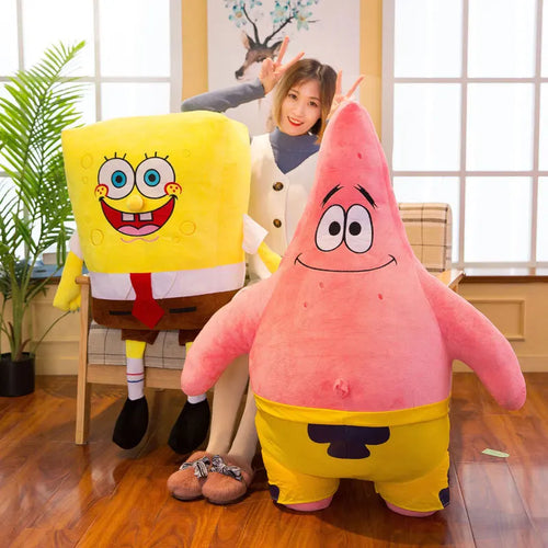 SpongeBob Plush Toys - Bob and Patrick 35cm Pack