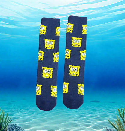 Socken Spongebob Schwammkopf - Duo Marineblau