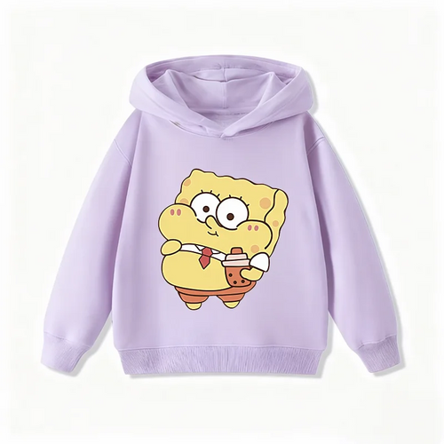 Hoodie Violet Bob L'Éponge - Repas Heureux