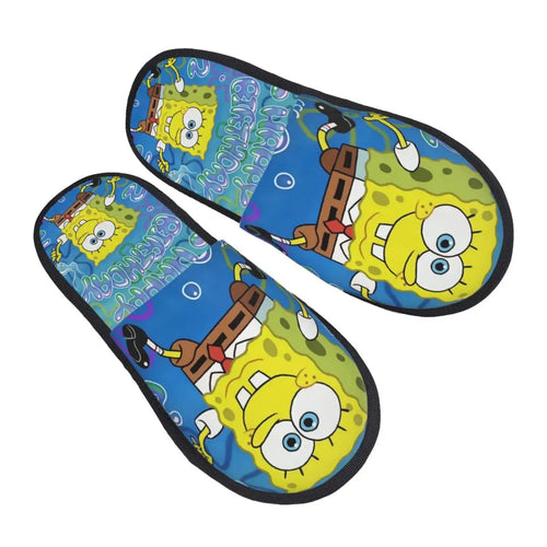 Hausschuhe SpongeBob Schwammkopf – Seifenblasen-Duo