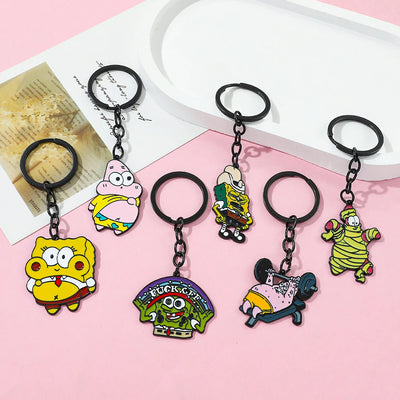 Schlüsselanhänger SpongeBob - Emaille-Kollektion