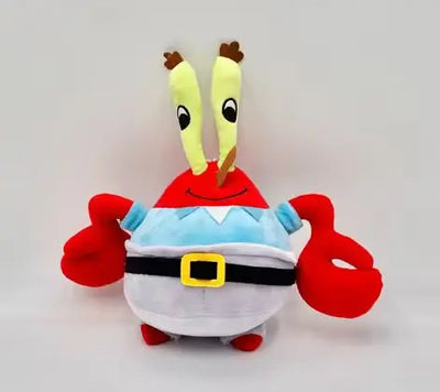 Peluche Mr. Krabs - Le Capitaine (Yeux Durs)