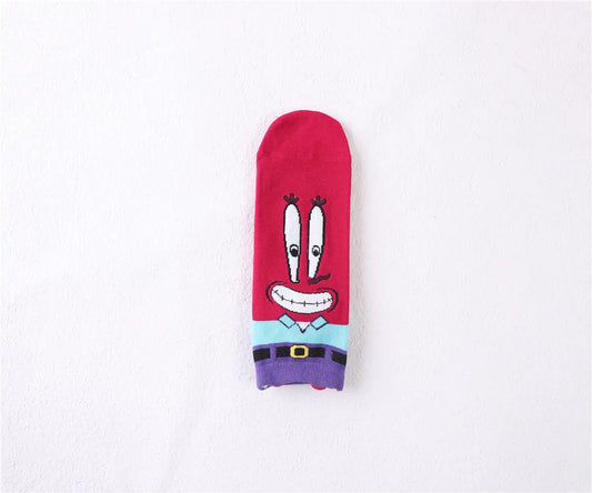 Socken SpongeBob Schwammkopf – Mr. Krabs Lächeln