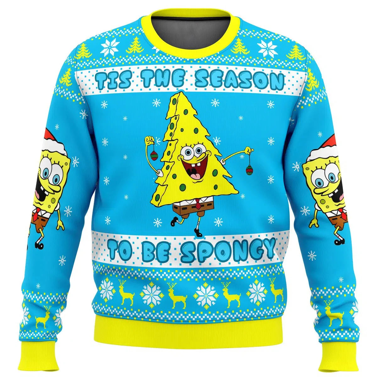 Pull de Noël Bob L'Éponge - Tis The Season (Sapin)