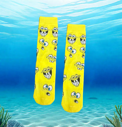 SpongeBob Socken - Fröhliche Blasen