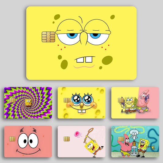Spongebob Aufkleber - Bankkarten-Skin