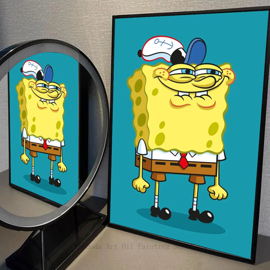 Poster Bob L'Éponge - Bob Regard Suspect