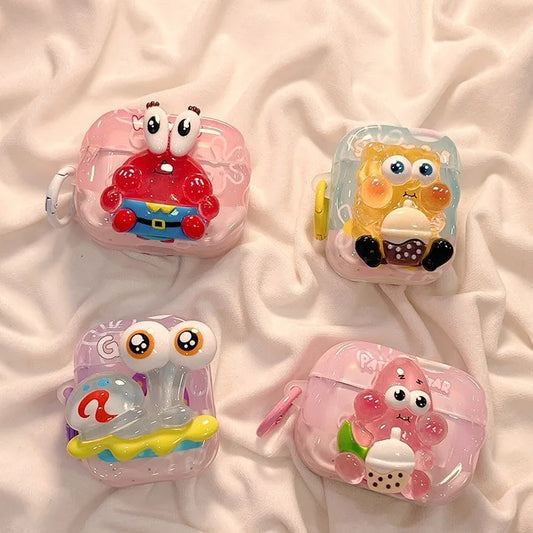 AirPods Hülle SpongeBob Schwammkopf - 3D-Figur