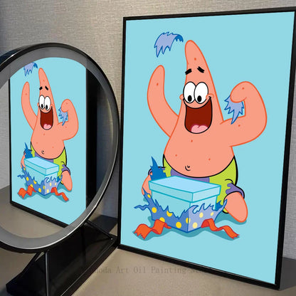 Poster Spongebob - Carlo in Panik