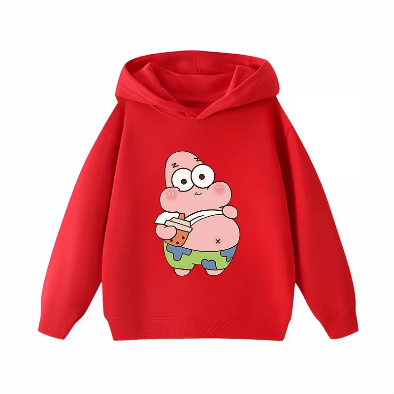 Red Patrick Sweatshirt - Very Hungry