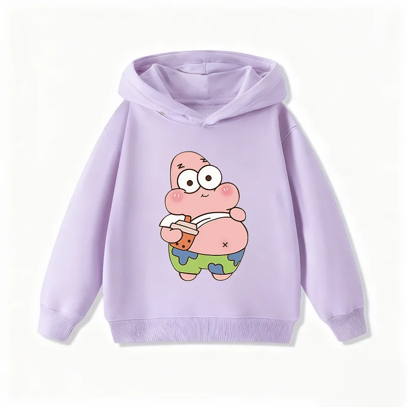 Patrick L'Étoile Violet Hoodie - Crab Pâté Break
