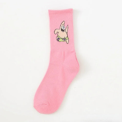 Socken SpongeBob - Patrick Minimalist Pink