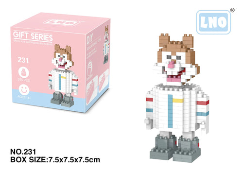 LEGO Nanoblock SpongeBob Figur - Sandy Cheeks