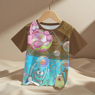 T-Shirt SpongeBob - 3D Blasen