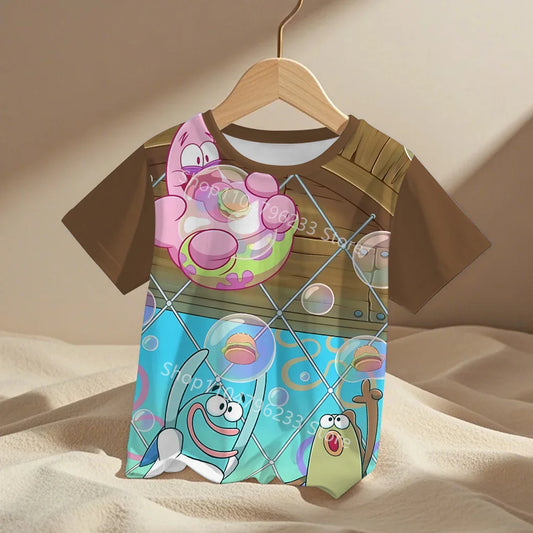 T-Shirt SpongeBob - 3D Blasen