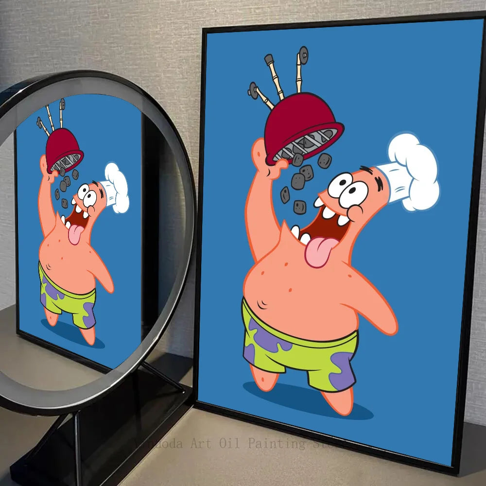 Poster Spongebob Schwammkopf – Patrick Grillmeister