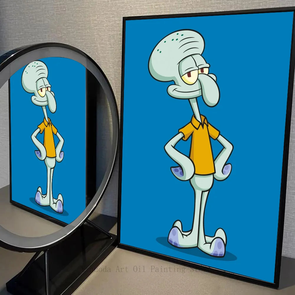Poster Spongebob - Carlo in Panik