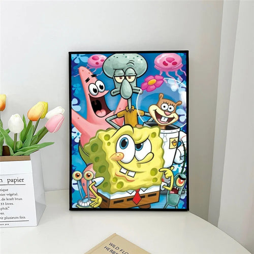 Poster SpongeBob Schwammkopf - Trio unter dem Meer