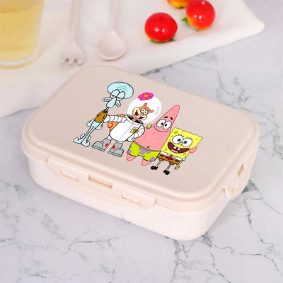 Lunch box Bob l'Éponge : boîte repas avec les amis