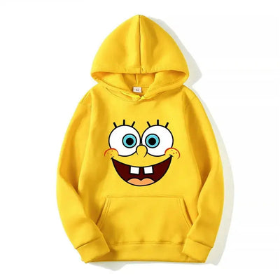 Sweat à capuche Bob l'Éponge : visage jaune original