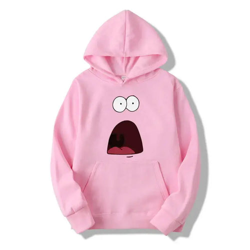 SpongeBob SquarePants Hoodie - Patrick Surprised (Pink)