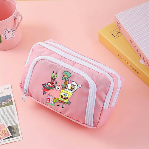 Großes SpongeBob Mäppchen – Bonbonrosa