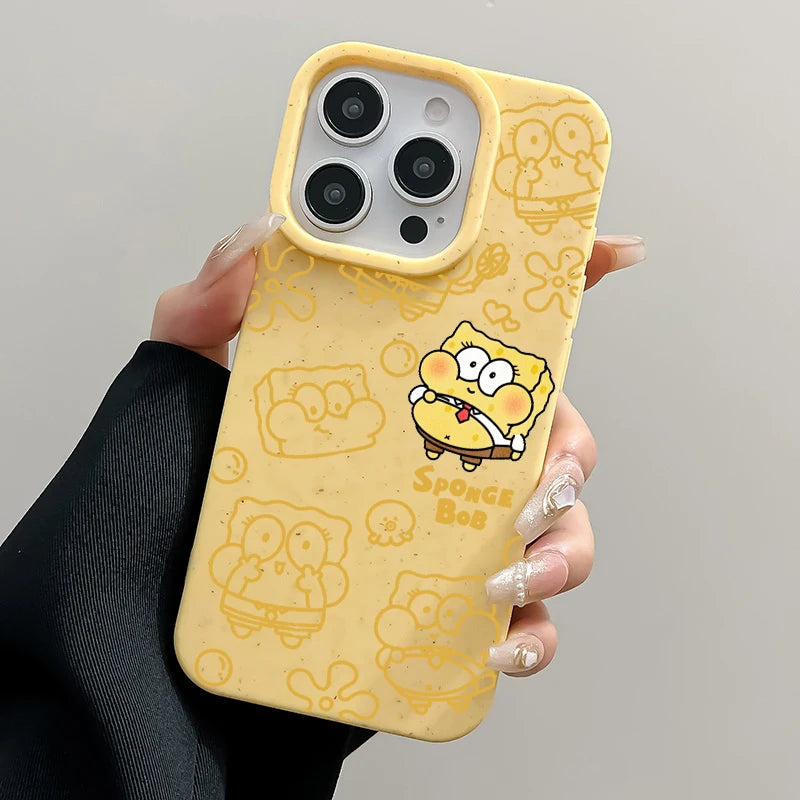 iPhone Hülle Spongebob Schwammkopf - Bob Gelb Kawai