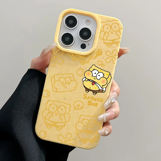 iPhone Hülle Spongebob Schwammkopf - Bob Gelb Kawai