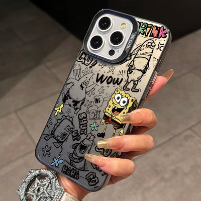 Spongebob Hülle – Modell Street Art Graffiti Schwarz