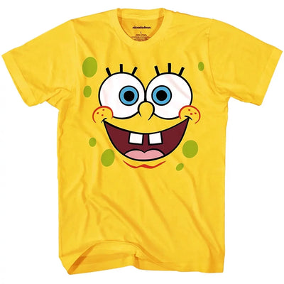 SpongeBob Schwammkopf Gelbes T-Shirt – Breites Lächeln
