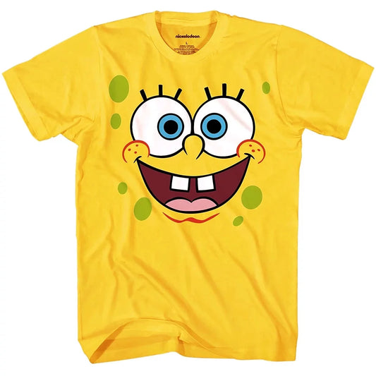 SpongeBob Schwammkopf Gelbes T-Shirt – Breites Lächeln