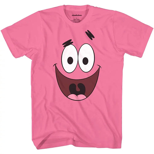 Pinkes T-Shirt SpongeBob - Patrick Star Gesicht