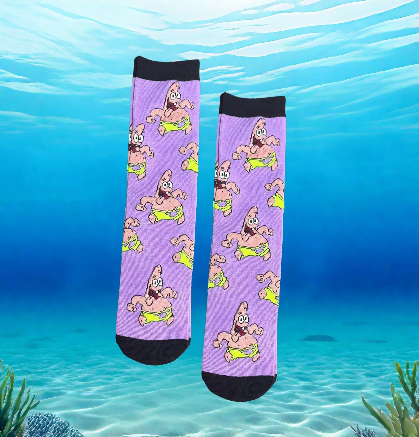 Chaussettes Bob l'Éponge - Patrick Purple