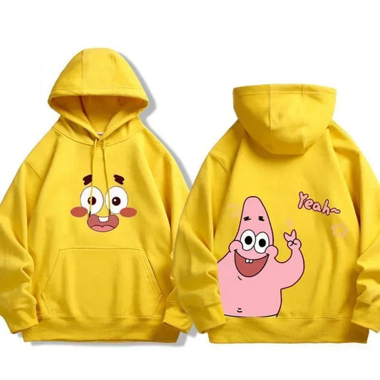 Kapuzenpullover SpongeBob Schwammkopf – Gelb (Patrick Star)