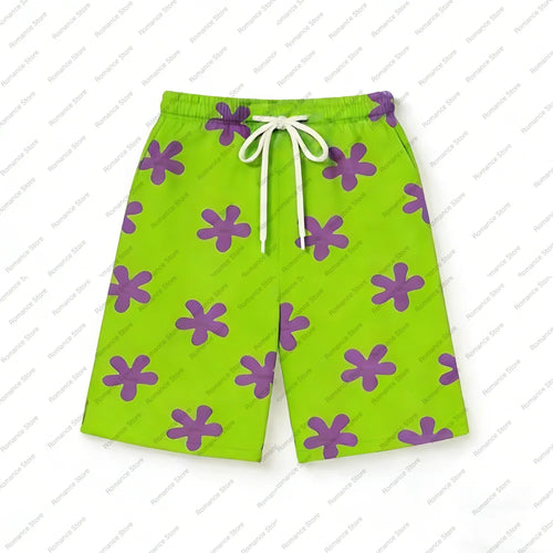 Badeshorts SpongeBob Schwammkopf – Blumen Gary