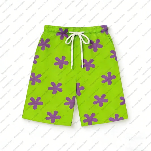 Badeshorts SpongeBob Schwammkopf – Blumen Gary