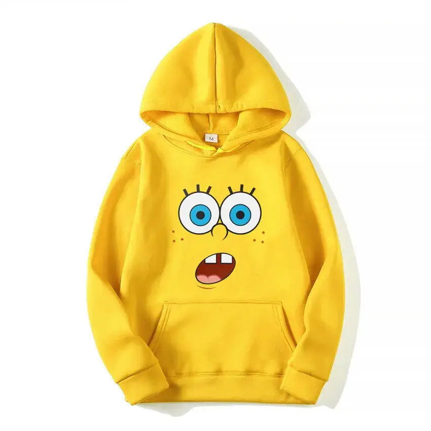 SpongeBob Schwammkopf Hoodie – Überraschungs-SpongeBob (Gelb)