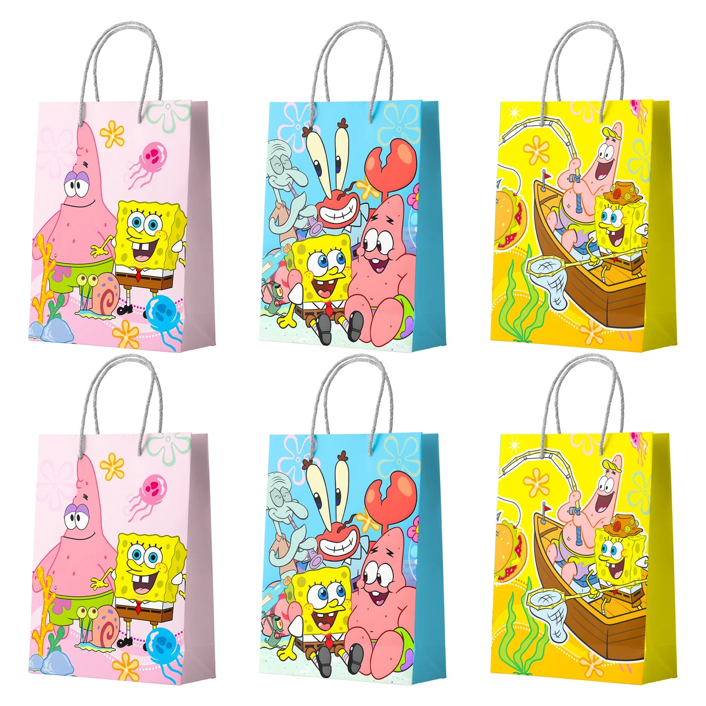SpongeBob Gift Bags - Party Pack