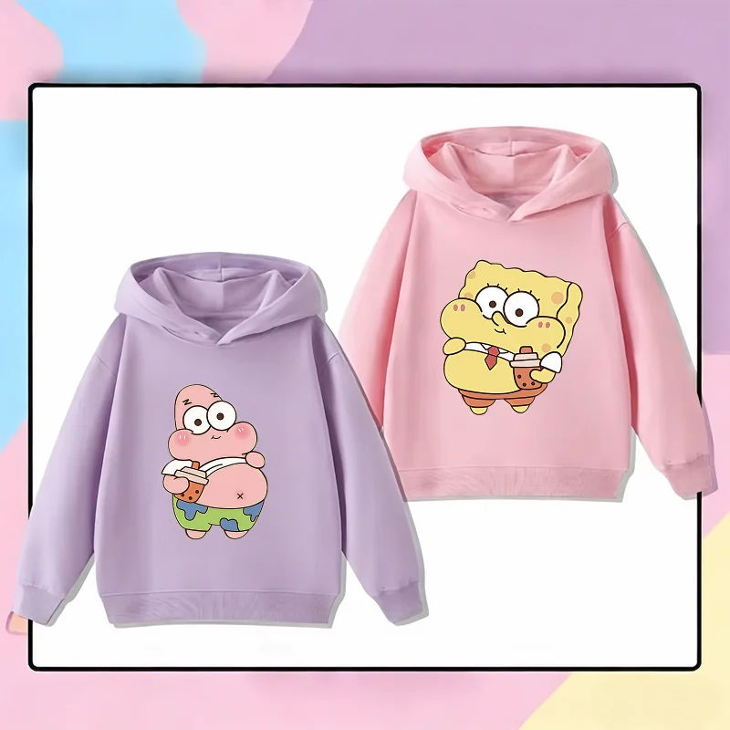 Hoodie Violet Bob L'Éponge - Repas Heureux