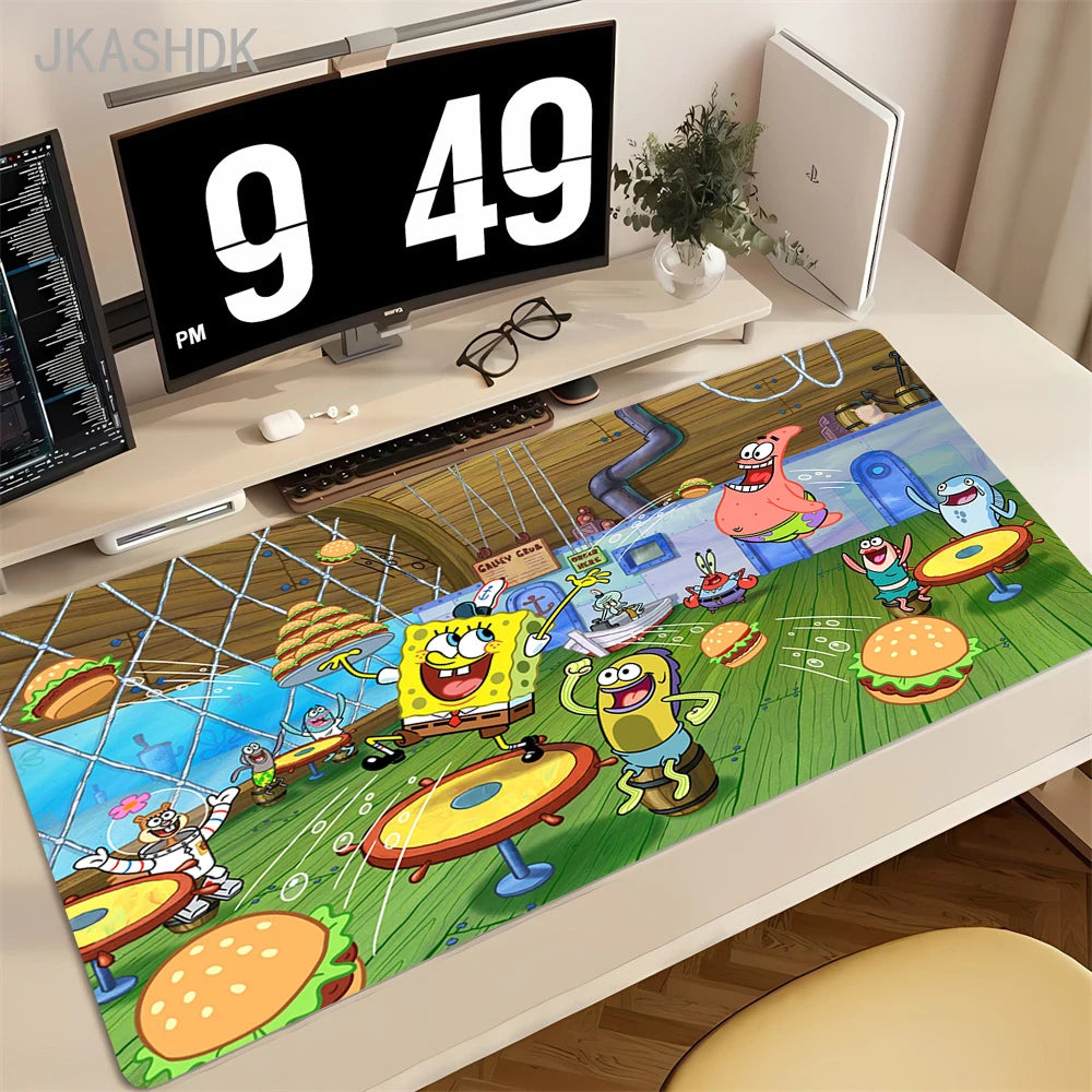 SpongeBob Schwammkopf Mauspad – Quallenfelder (Grün)