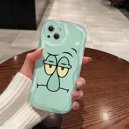 Coque iPhone Carlo Tentacule - Vert d'Eau (Glossy)