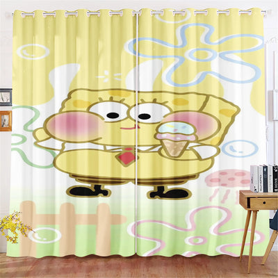 SpongeBob-Vorhang - Eiscreme-Leckerei
