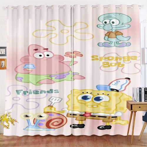 Vorhang Spongebob Schwammkopf – Freunde für immer