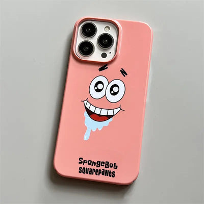 Coque iPhone Patrick - Rose Poudré (Bave)