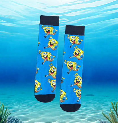 Socken Spongebob Schwammkopf - Duo Marineblau