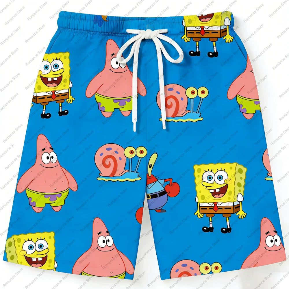 Badeshorts SpongeBob Schwammkopf – Gary & seine Freunde