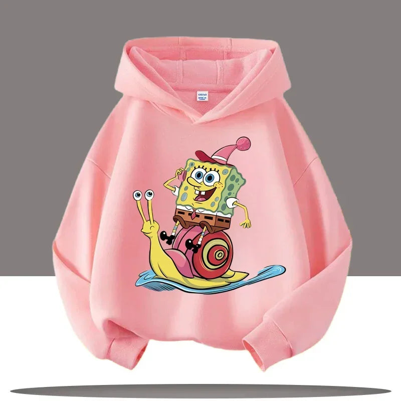 SpongeBob Pink Sweater - Gary & Bob (Cute)