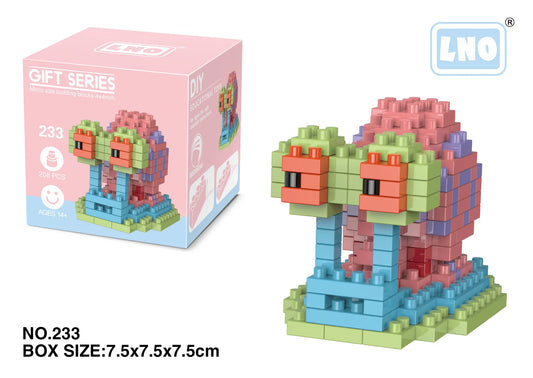 LEGO Nanobloc Figur Bob der Schwamm - Gary die Schnecke