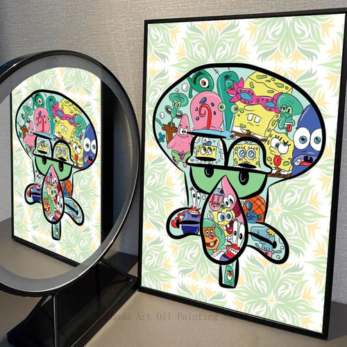 Poster Spongebob - Carlo Floral Art