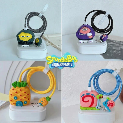 SpongeBob Cable Protector - USB Figures